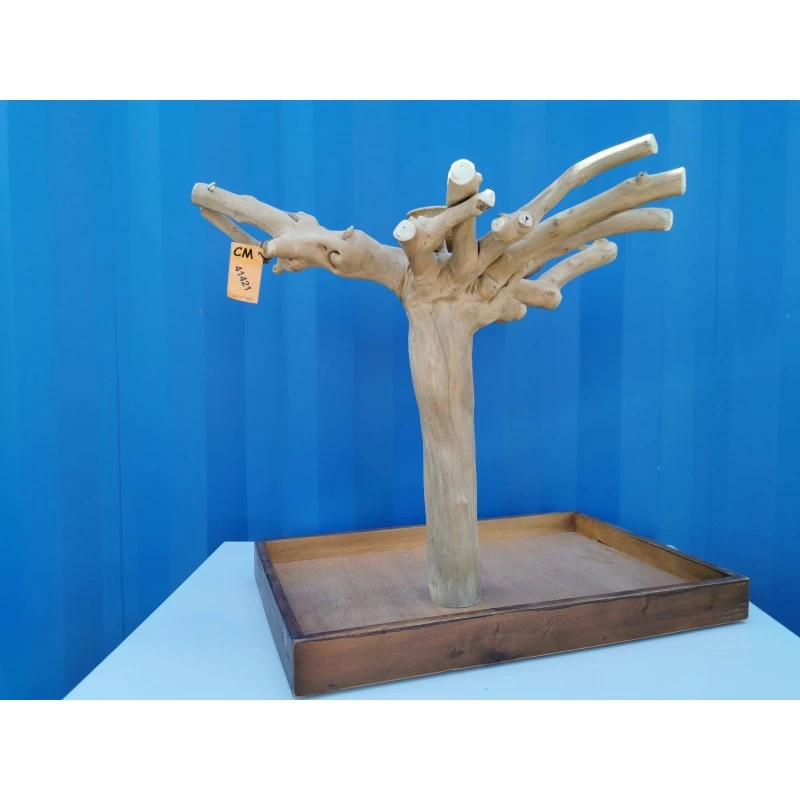 Aire De Jeux En Bois De Java Avec Socle - Medium - Back Zoo Nature 4 Aire De Jeux En Bois De Java Avec Socle - Medium - Back Zoo Nature – Image 4