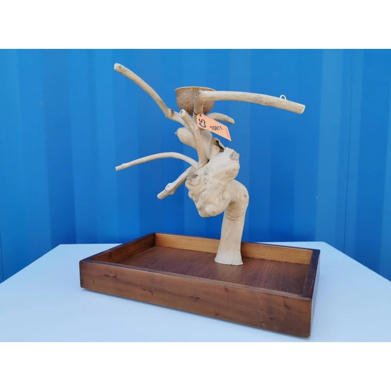 Aire De Jeux En Bois De Java Avec Socle - Small - Back Zoo Nature 2 Aire De Jeux En Bois De Java Avec Socle - Small - Back Zoo Nature – Image 2