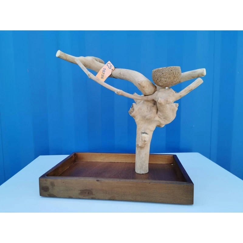 Aire De Jeux En Bois De Java Avec Socle - Small - Back Zoo Nature 3 Aire De Jeux En Bois De Java Avec Socle - Small - Back Zoo Nature – Image 3