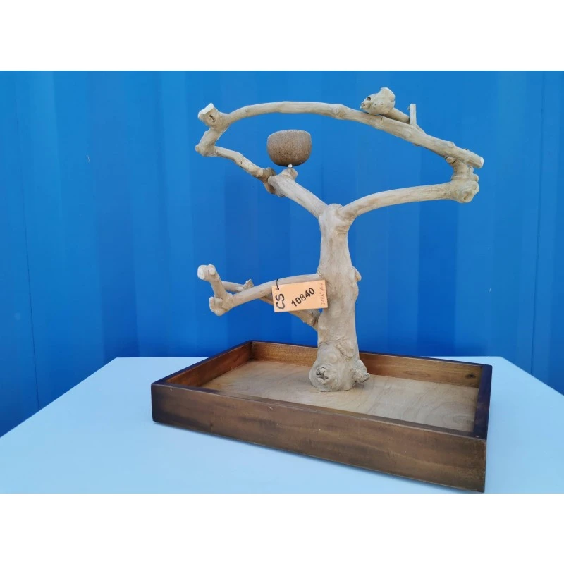 Aire De Jeux En Bois De Java Avec Socle - Small - Back Zoo Nature 5 Aire De Jeux En Bois De Java Avec Socle - Small - Back Zoo Nature – Image 5