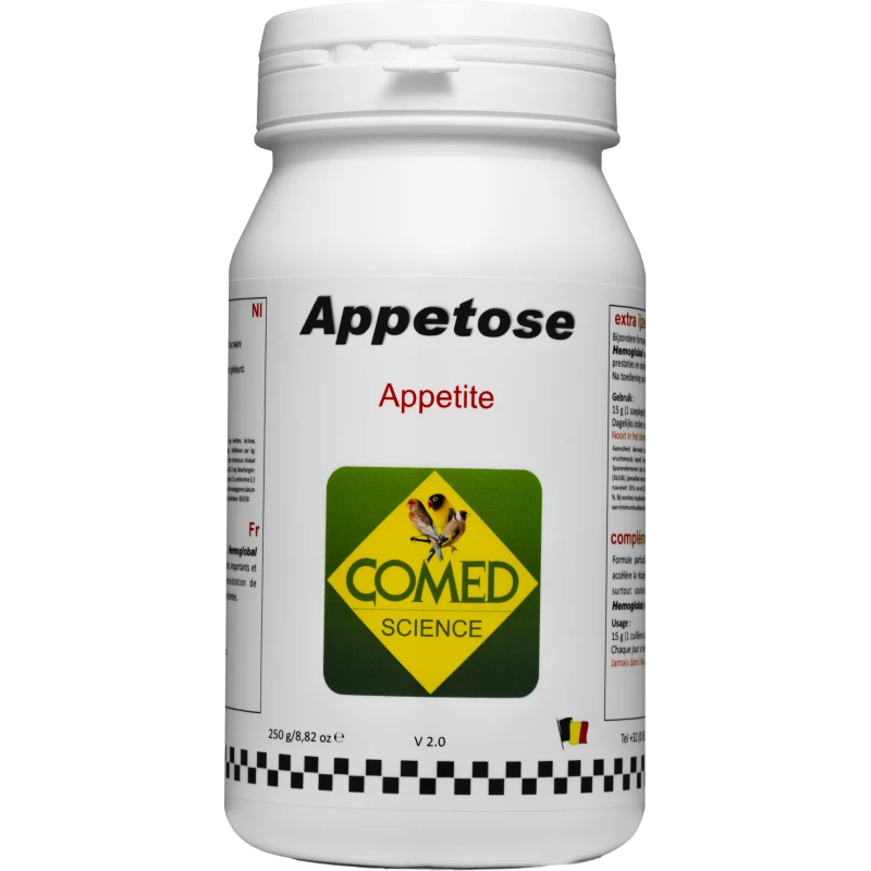 Appetose Bird, Stimulateur D'appétit 250gr - Comed 1 Appetose Bird, Stimulateur D'appétit 250gr - Comed