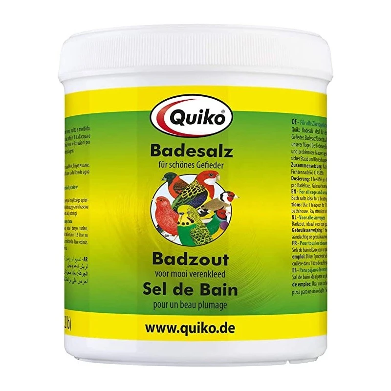 Badesalz, Sel De Bain Pour Un Beau Plumage 1kg - Quiko 1 Badesalz, Sel De Bain Pour Un Beau Plumage 1kg - Quiko