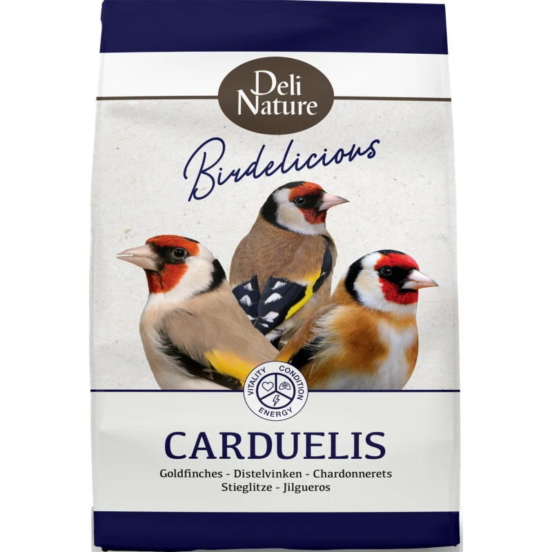 Birdelicious Carduelis - Chardonnerets 2kg - Deli Nature 1 Birdelicious Carduelis - Chardonnerets 2kg - Deli Nature