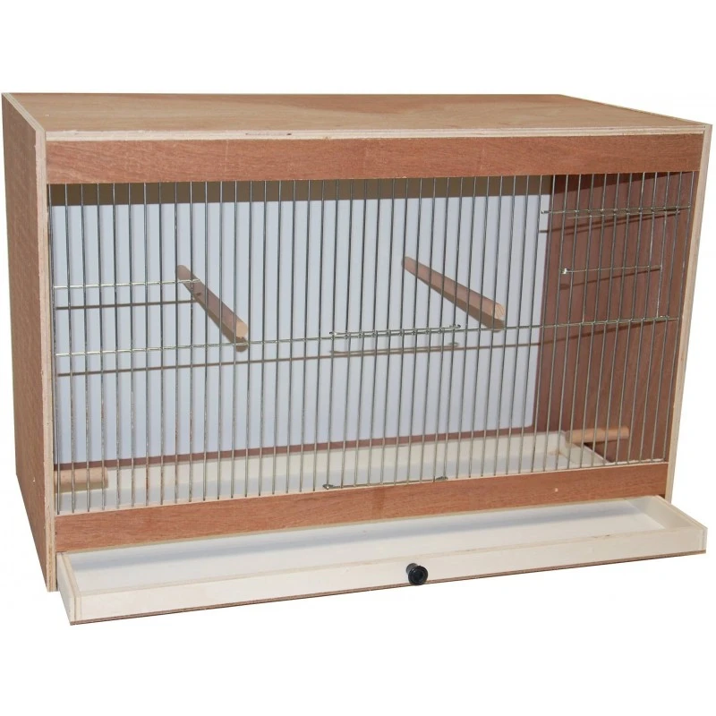Cage D'élevage En Bois 1 Compartiment 60x30x40cm 1 Cage D'élevage En Bois 1 Compartiment 60x30x40cm