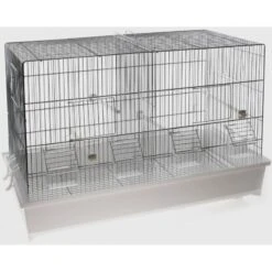 Cage Domus Molinari Chromée 65x34x43cm