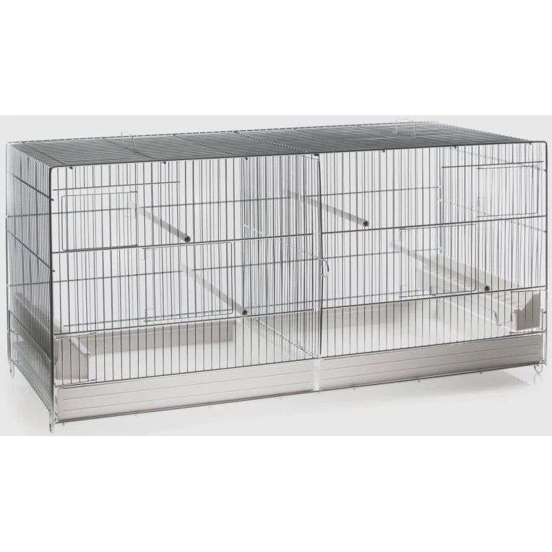 Cage Domus Molinari En Plastique 2 Compartiments 90x40x43cm 1 Cage Domus Molinari En Plastique 2 Compartiments 90x40x43cm