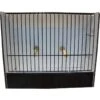 Cage Exposition Canari Noir En PVC