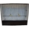 Cage Exposition Indigène Noir 18 Cm En PVC