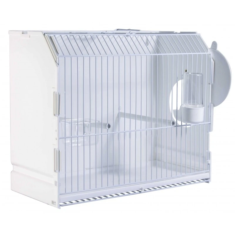 Cage Exposition Plastique Avec Porte Latérale 36x17x30cm - 2G-R 1 Cage Exposition Plastique Avec Porte Latérale 36x17x30cm - 2G-R