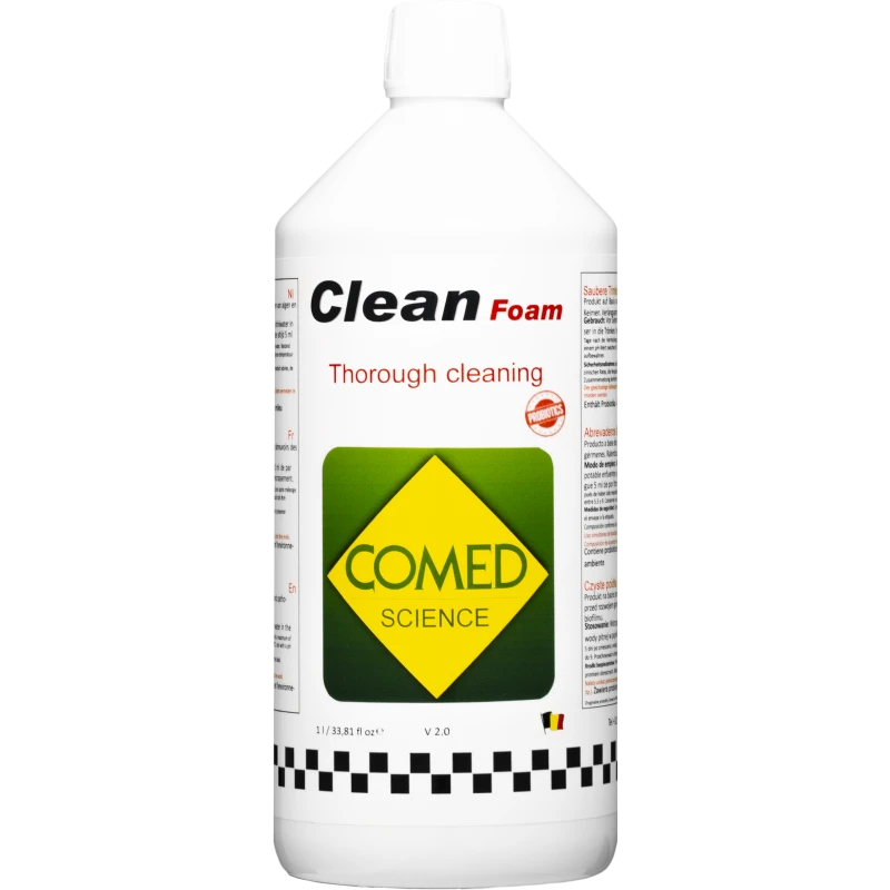 Clean Foam, Solution Favorisant Une Résistance Aux Germes Pathogènes 1L - Comed 1 Clean Foam, Solution Favorisant Une Résistance Aux Germes Pathogènes 1L - Comed