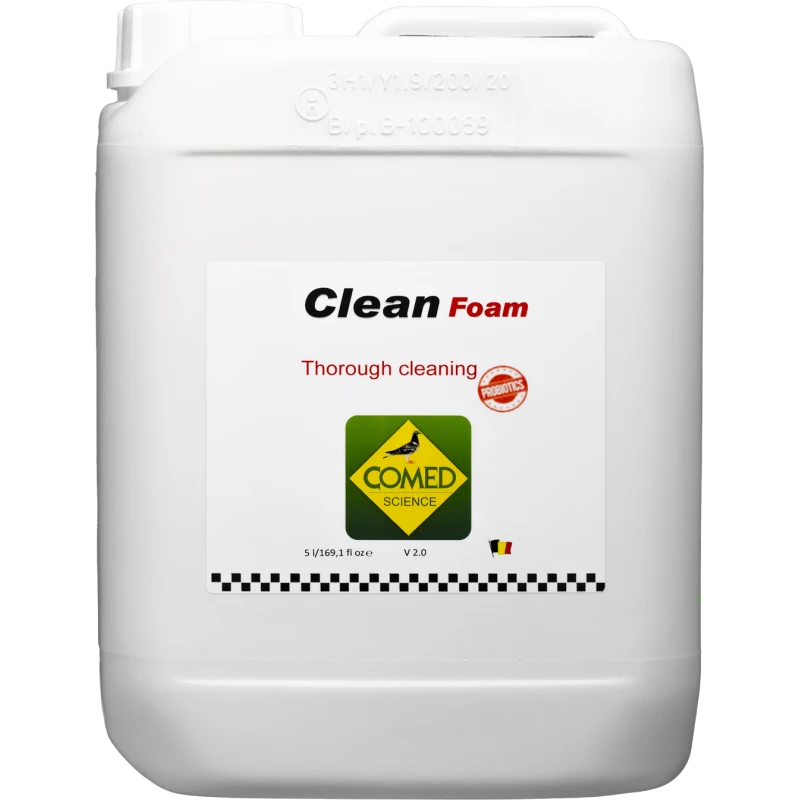Clean Foam, Solution Favorisant Une Résistance Aux Germes Pathogènes 5L - Comed 1 Clean Foam, Solution Favorisant Une Résistance Aux Germes Pathogènes 5L - Comed