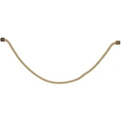Corde D'escalade En Jute Avec Attache En Acier 2,5x200cm - Wagner