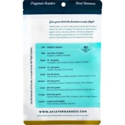 Harnais Pour Perroquet AVIATOR Large Noir 5 Harnais Pour Perroquet AVIATOR Large Noir -Oiseau Soldes Boutique harnais pour perroquet aviator large noir av00128 the aviator flight line description harnais pour perroquet aviator differentes 2