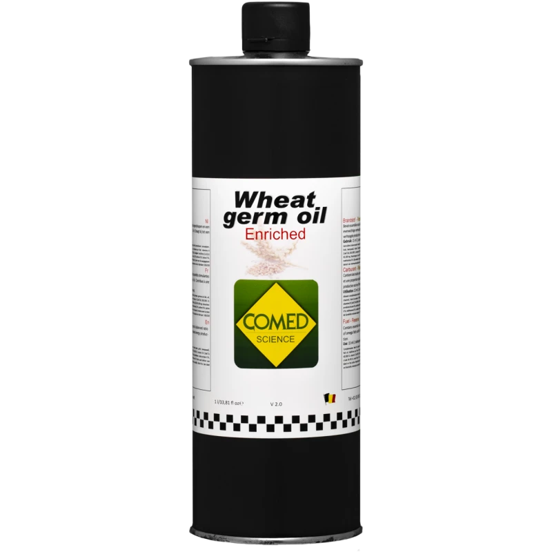 Huile De Germe De Blé + Vit.E, Obtenue Par Un Procédé à Froid 1L - Comed 1 Huile De Germe De Blé + Vit.E, Obtenue Par Un Procédé à Froid 1L - Comed