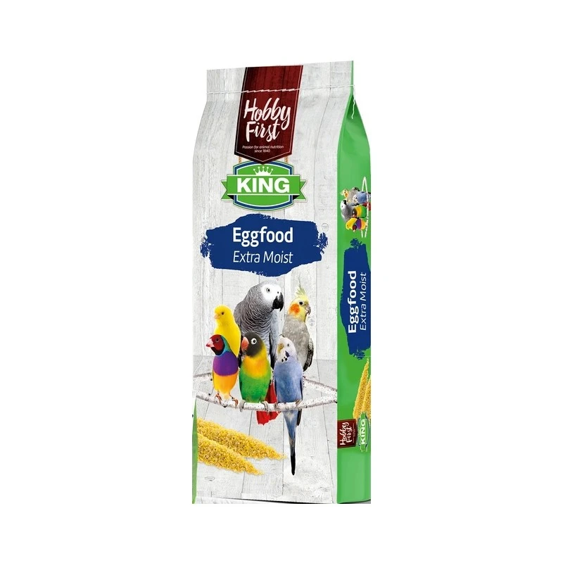 King Pâtée Aux Oeufs Jaune EXTRA Grasse 10kg - King 1 King Pâtée Aux Oeufs Jaune EXTRA Grasse 10kg - King