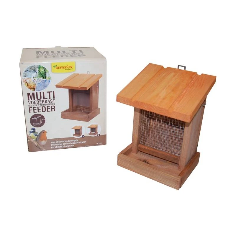 Maison D'alimentation Multi Feeder Simple Toit Foncée - Benelux 1 Maison D'alimentation Multi Feeder Simple Toit Foncée - Benelux