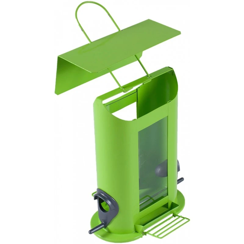 Mangeoire Graines Deno Vert 24cm - Vadigran 1 Mangeoire Graines Deno Vert 24cm - Vadigran