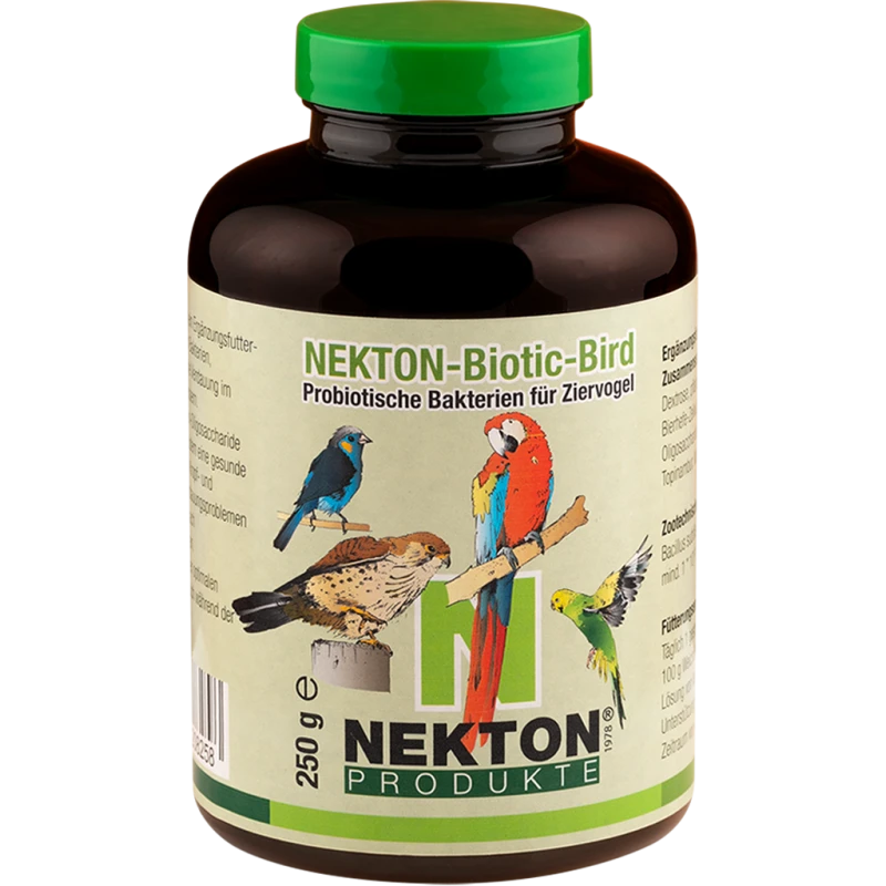 Nekton-Biotic-Bird 250gr - Supplément De Probiotiques Pour Oiseaux - Nekton 1 Nekton-Biotic-Bird 250gr - Supplément De Probiotiques Pour Oiseaux - Nekton