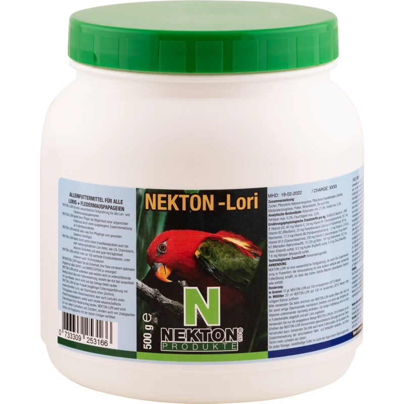 Nekton-Lori 500gr - Concentré Complet Pour Perroquets Nectarivores - Nekton 1 Nekton-Lori 500gr - Concentré Complet Pour Perroquets Nectarivores - Nekton