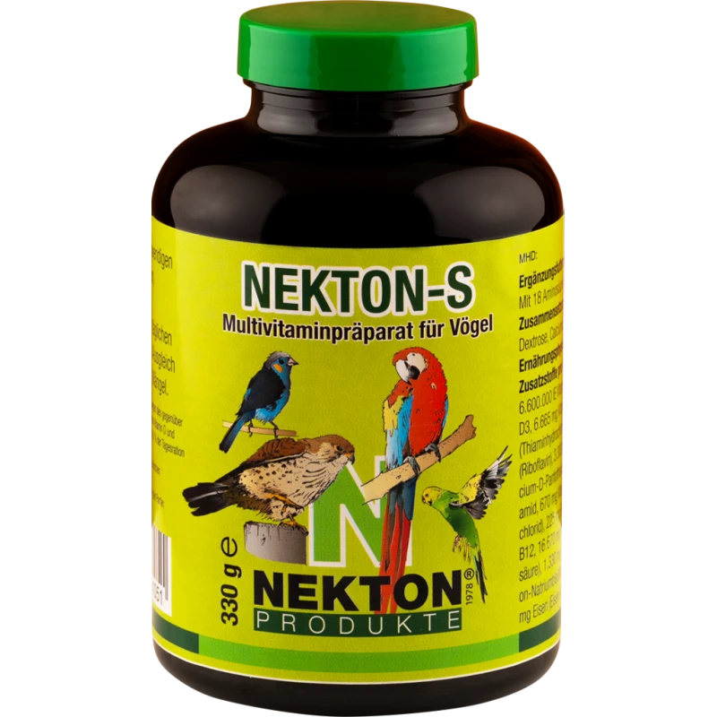 Nekton-S 330gr - Complexe Multivitaminés - Nekton 1 Nekton-S 330gr - Complexe Multivitaminés - Nekton