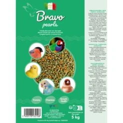 Pearls L 5kg - Bravo 5 Pearls L 5kg - Bravo -Oiseau Soldes Boutique pearls l 5kg bravo 102035 grizo bravo pearls largeles bravo perles sont des perles qui remplacent les graines germees composees 1 2