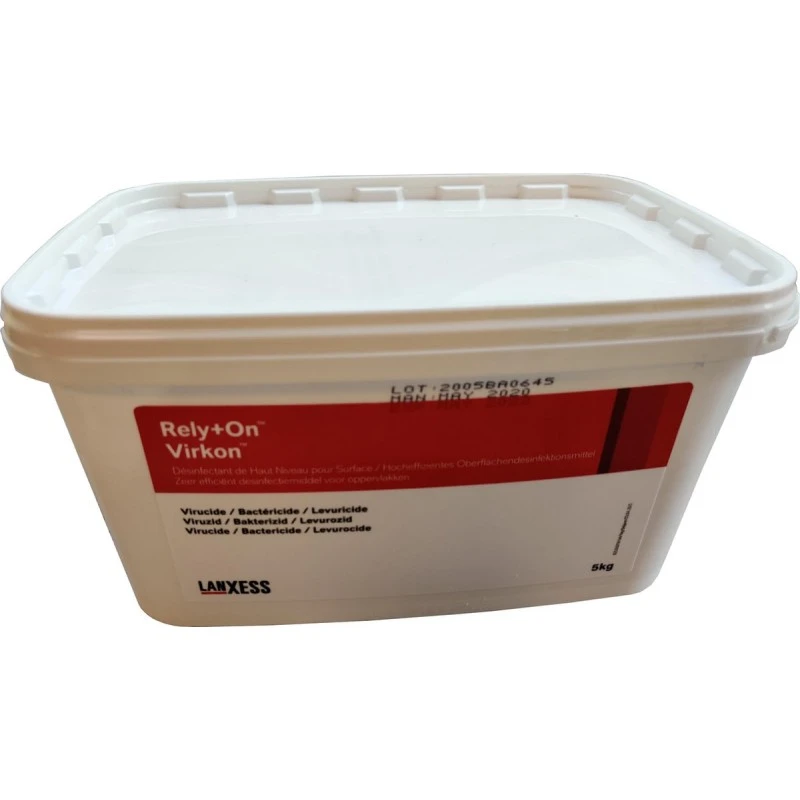 Rely+On Désinfectant 5kg - Virkon 1 Rely+On Désinfectant 5kg - Virkon