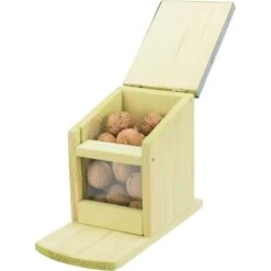 Réserve De Nourriture Pour écureuil - Trixie -Oiseau Soldes Boutique reserve de nourriture pour ecureuil trixie 59607 trixie reserve de nourriture pour ecureuil avec toit ouvrant bois de pin impreg 3