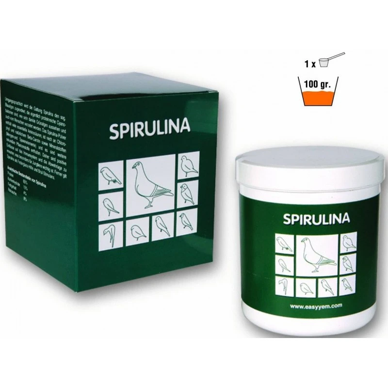 Spirulina, Algues Améliorant Le Système Immunitaire 250gr - Easyyem 1 Spirulina, Algues Améliorant Le Système Immunitaire 250gr - Easyyem