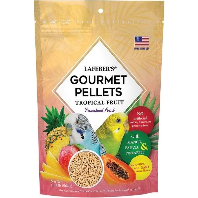 Tropical Fruit Gourmet Pellets Perruche 567gr - Lafeber's 1 Tropical Fruit Gourmet Pellets Perruche 567gr - Lafeber's