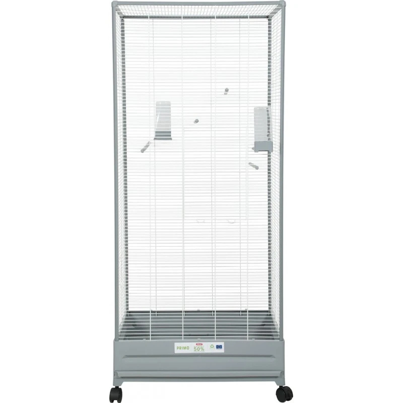 Volière Primo Camelia Blanc/Gris - Zolux 2 Volière Primo Camelia Blanc/Gris - Zolux – Image 2